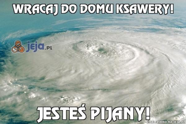 Wracaj do domu Ksawery!