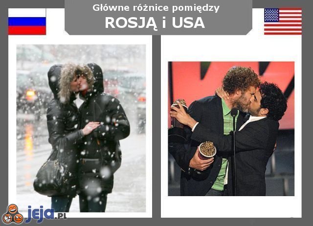 Rosja vs USA - Miłość