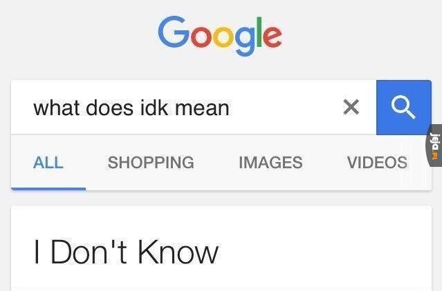 Nawet Google nie wie