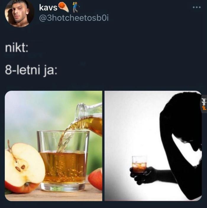 Muszę strzelić kielicha bo nie wyczymie