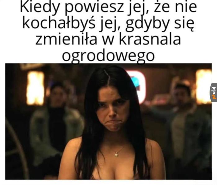 "Wiedziałam że mnie nie kochasz"