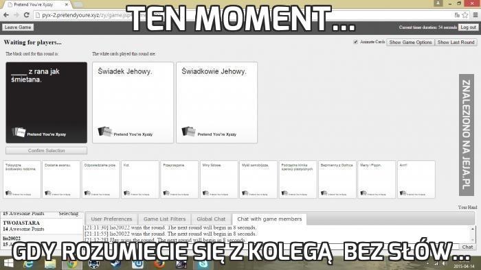 Ten moment...