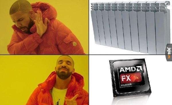 Kaloryfer vs grzejnik AMD
