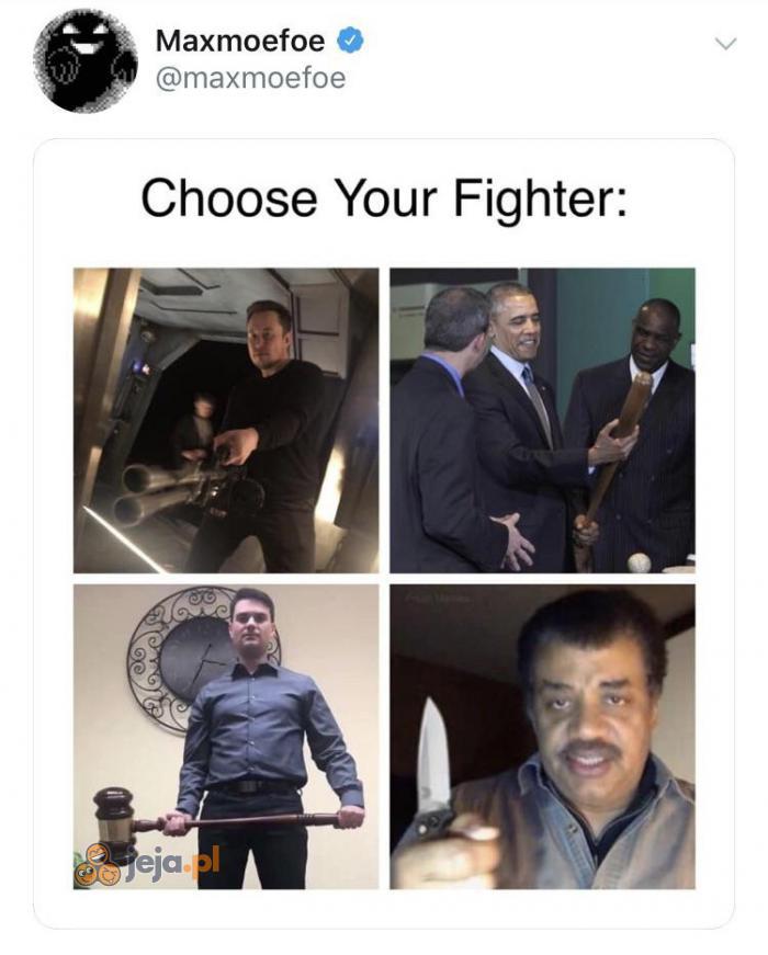 Wybierz swojego wojownika