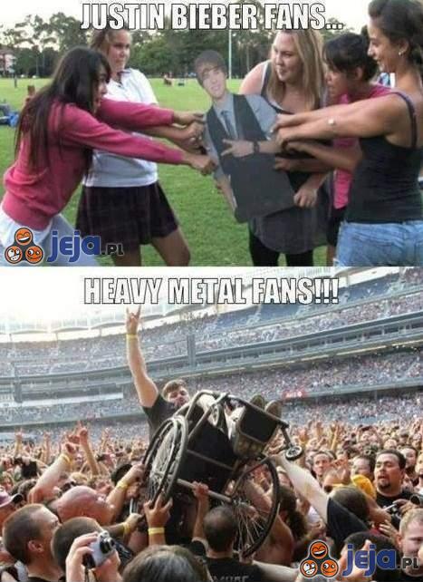 Fani Justina i fani metalu