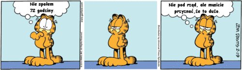 Niewyspany Garfield