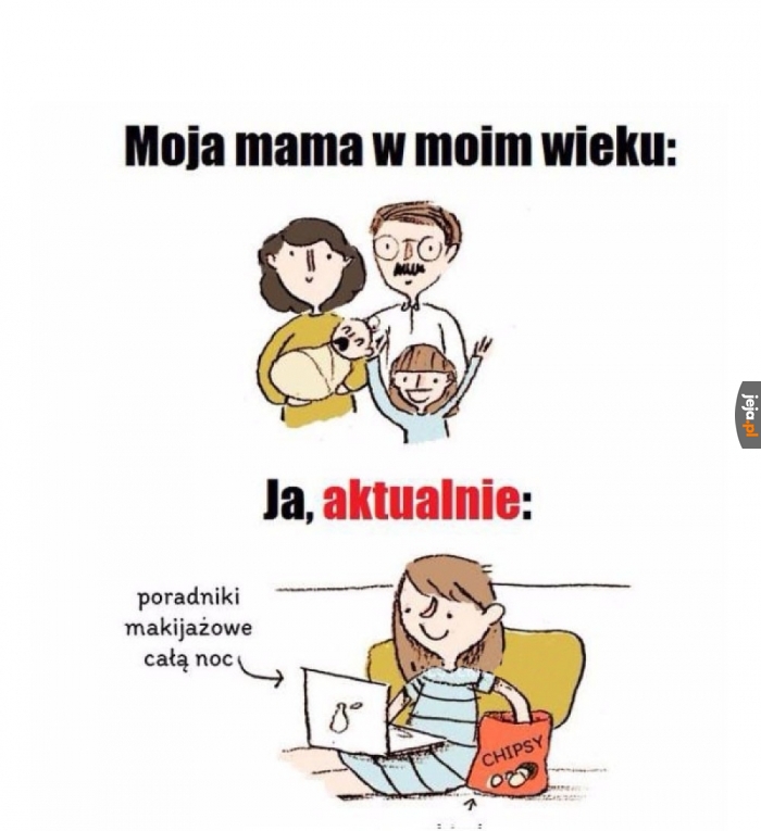 Moja mama vs ja