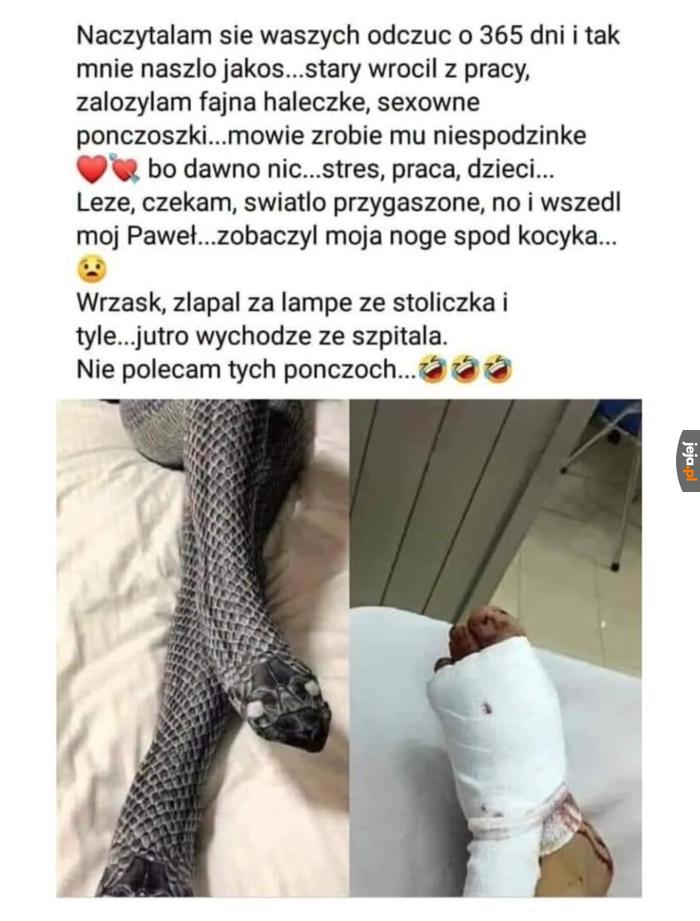 Miał być ponętny wieczór, wyszła kicha