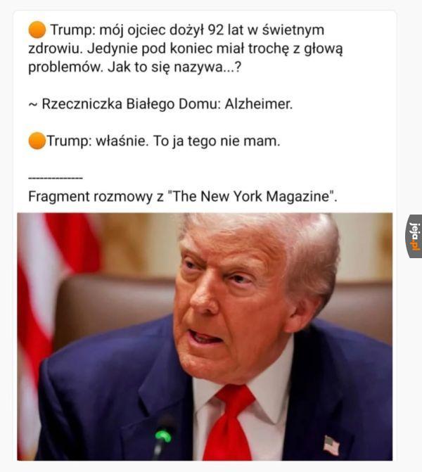 Jeśli zapominasz, że masz Alzheimera, to go nie masz