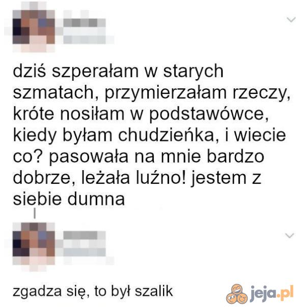 Ubrania z przeszłości