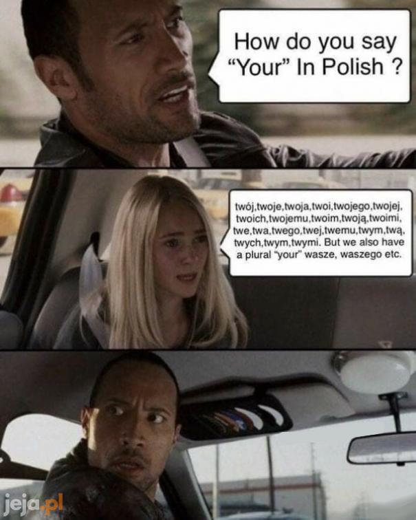 Polski to nic łatwego
