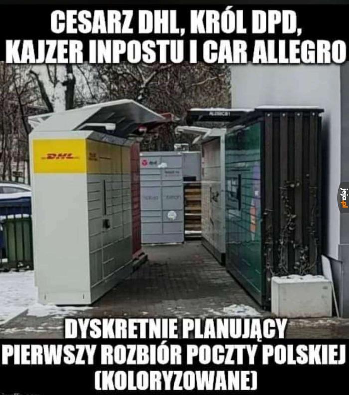 Rozbiór Poczty Polskiej