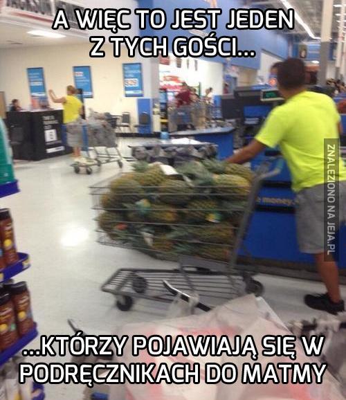 Jasio kupił 40 ananasów...