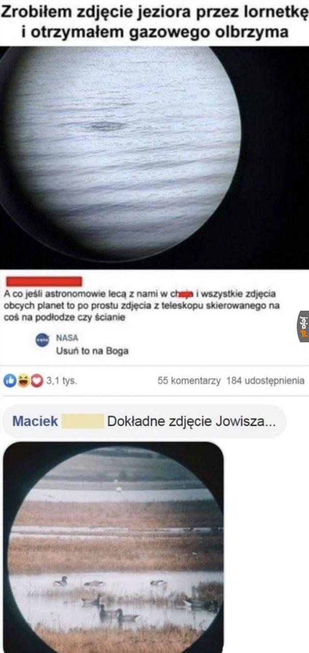 Jowisz z bliska