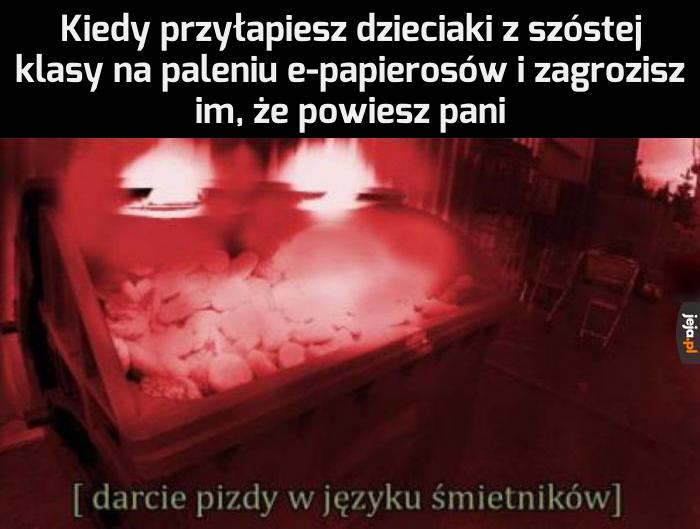 Może przynajmniej się nauczą