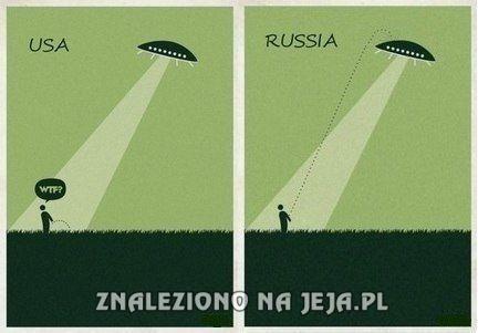 Raz UFO poleciało nad Rosję...
