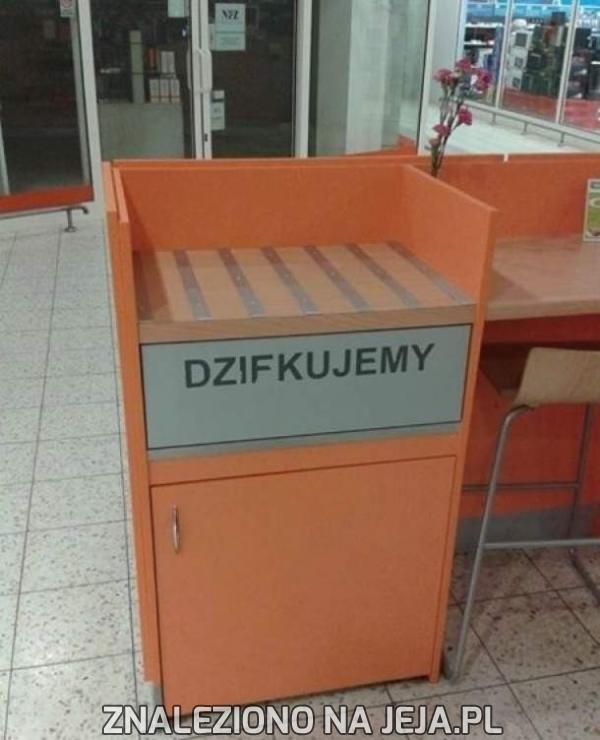 Nie ma za co........ ej zaraz!