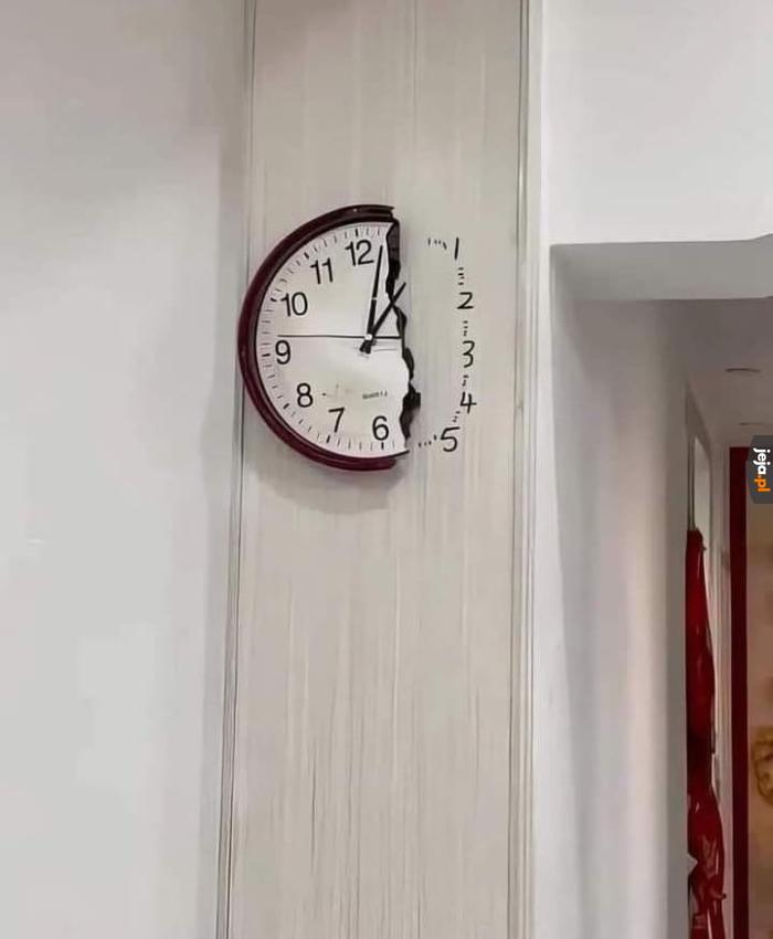 Czas się zepsuł.