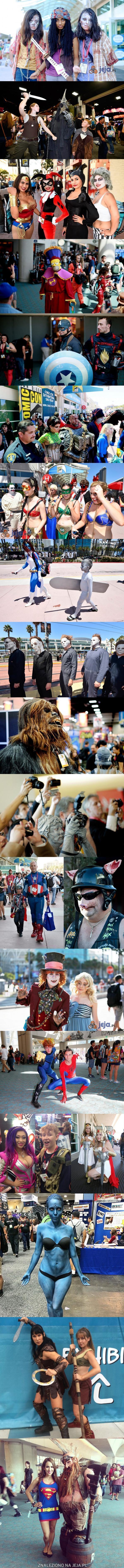 Zdjęcia cosplay'erów z Comic Conu 2014