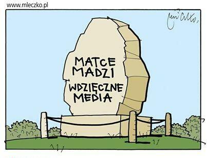 Polskie media dziękują