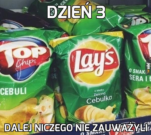 Chipsowy kamuflaż