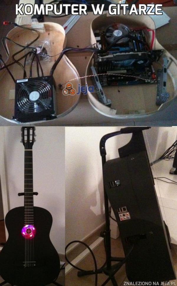 Komputer w gitarze