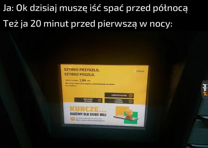 Przecież sama się nie odbierze