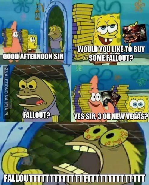 Chwilę przed premierą Fallout 4....