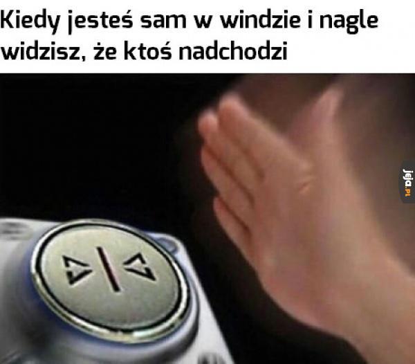 Szybko, bo jeszcze będę musiał być społeczny!