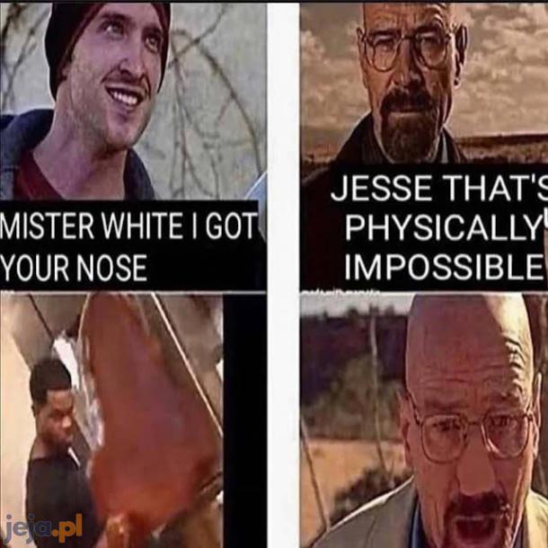 Jesse oddaj mi nos