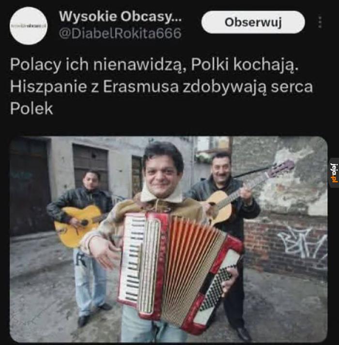 To chyba nie są Hiszpanie