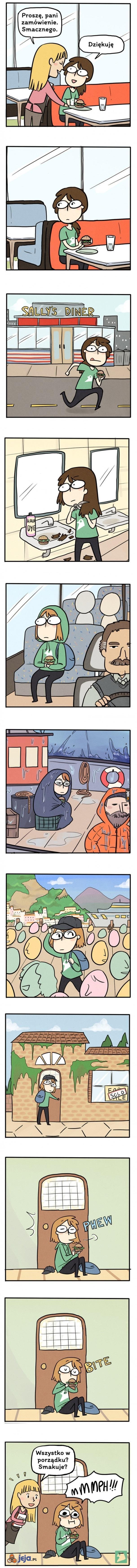 Pewnie chciała napiwek