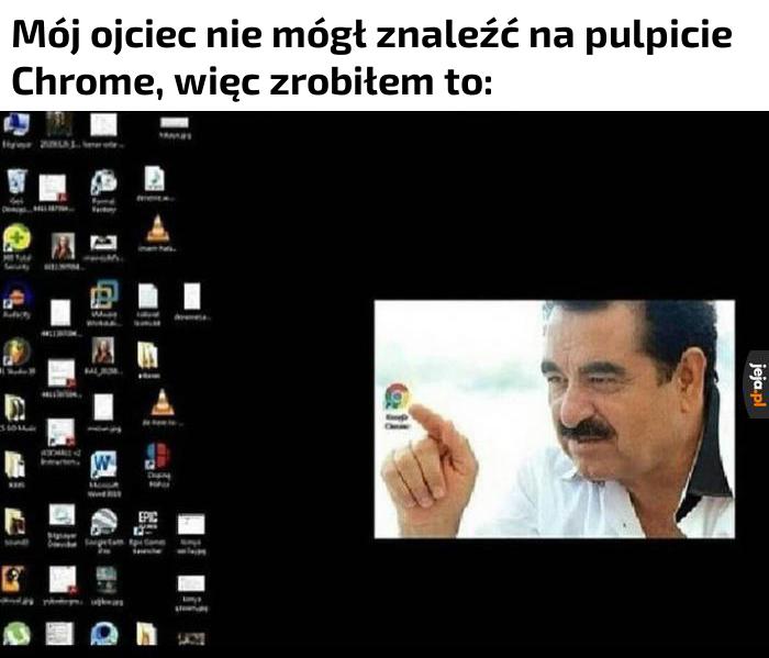 Teraz na pewno widzi