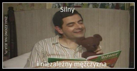 Silny i niezależny mężczyzna