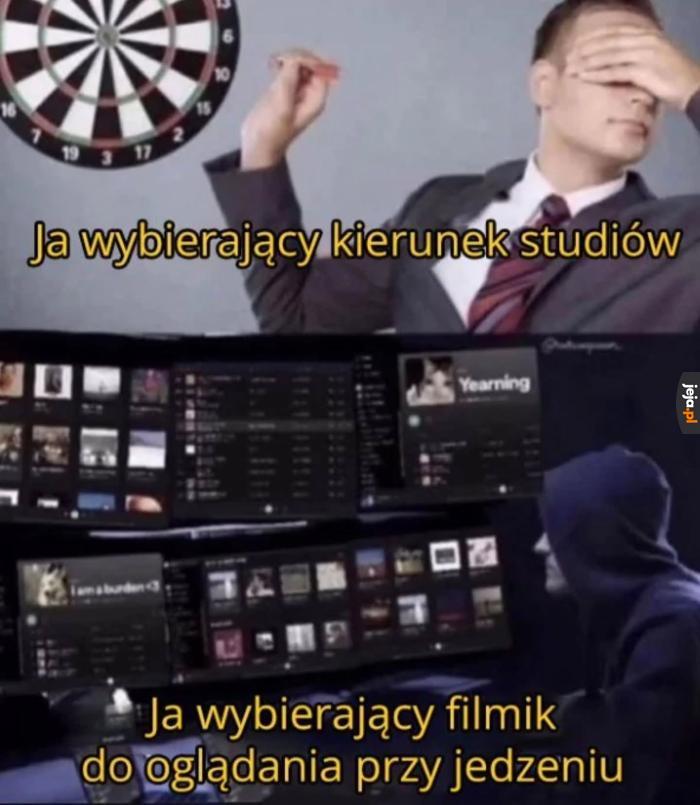 Tylko jedna z tych rzeczy się liczy