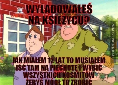 Wylądowałeś na Księżycu?