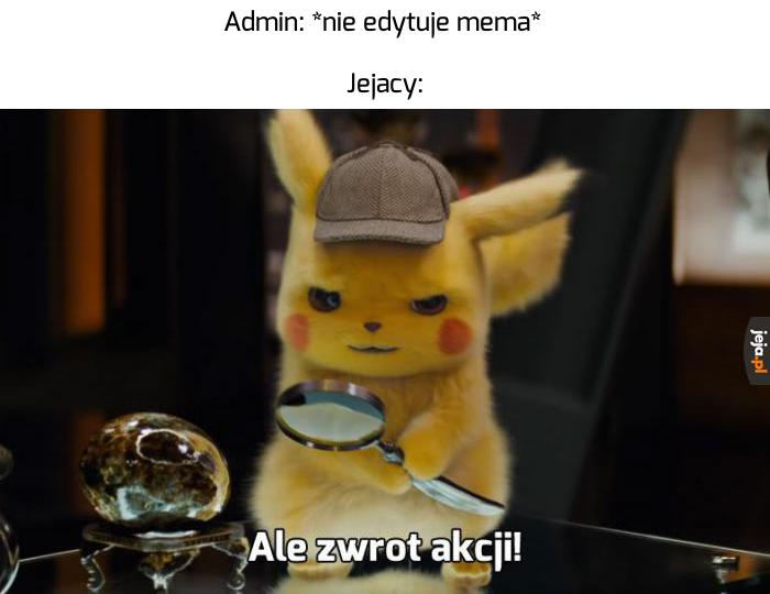 To pewnie i tak będzie zedytowane