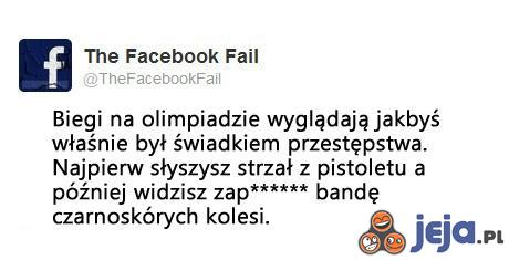 Rasistowskie spojrzenie na biegi