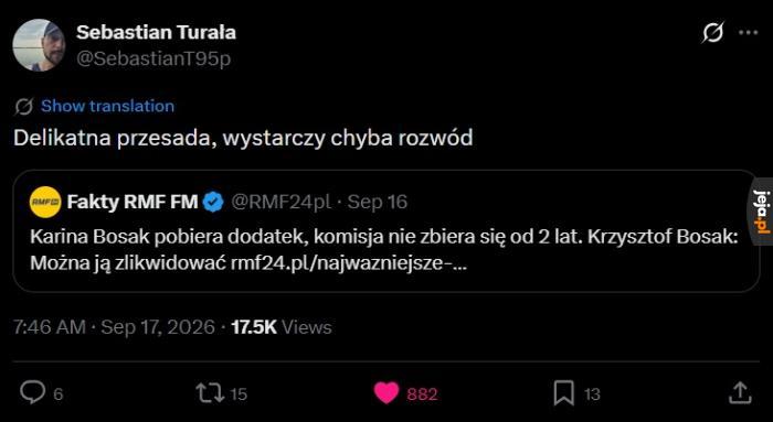 Nie chce się cackać