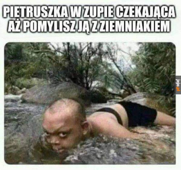 Czai się pod żeberkiem