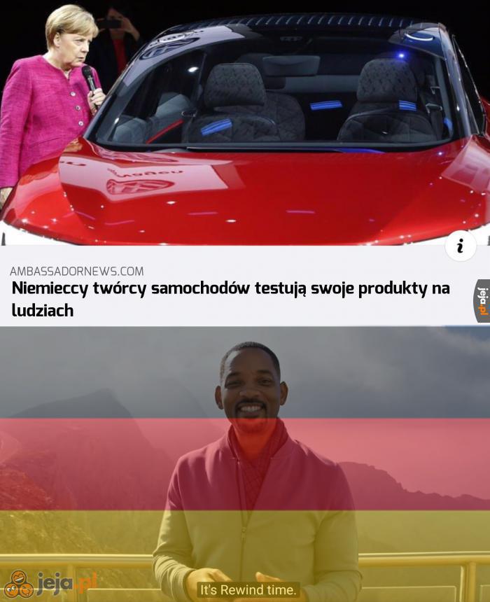 Ale w sumie co innego miałoby kierować? Wielbłąd?
