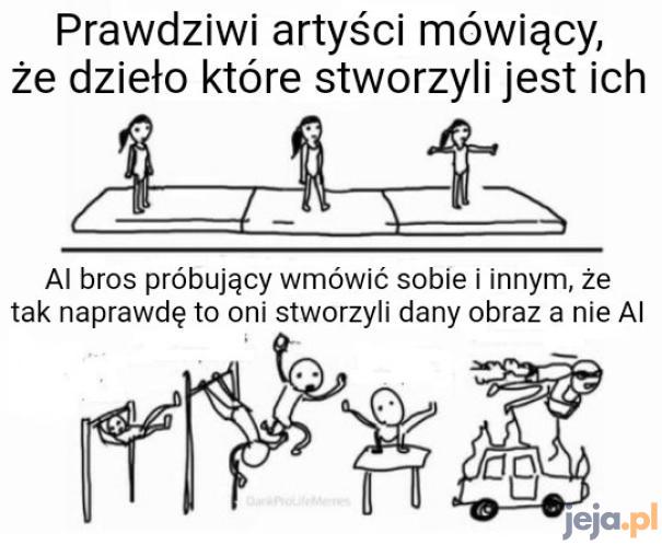 Zlecenie stworzenia czegoś = stworzenie czegoś, logiczne przecież