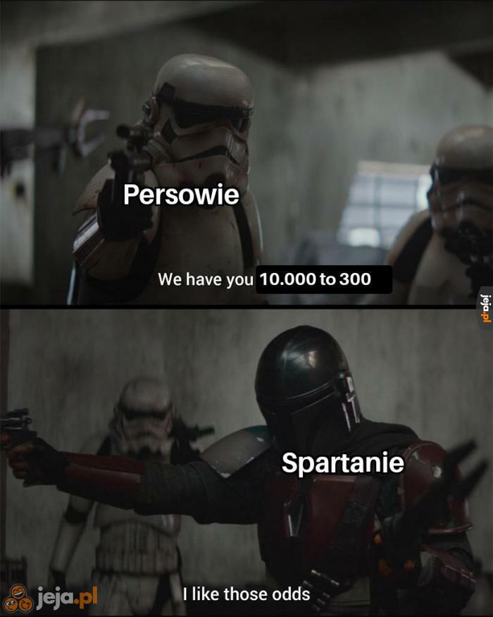 To zdecydowanie przewaga Spartan