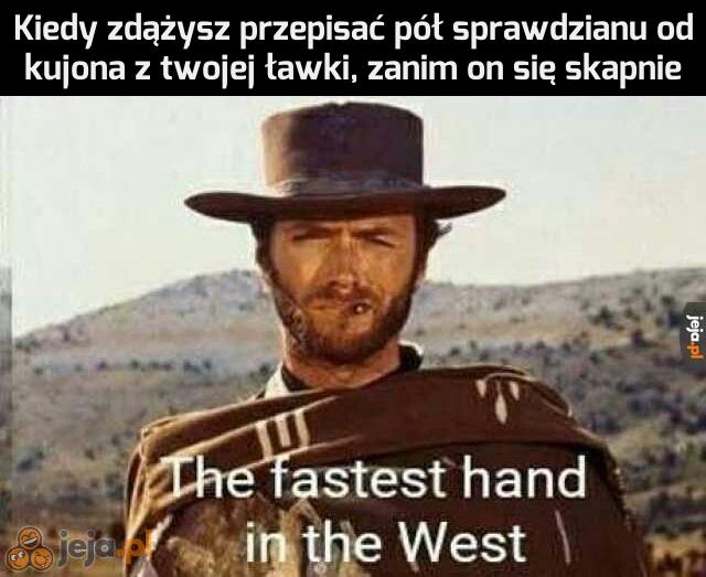 Jednak zaliczę