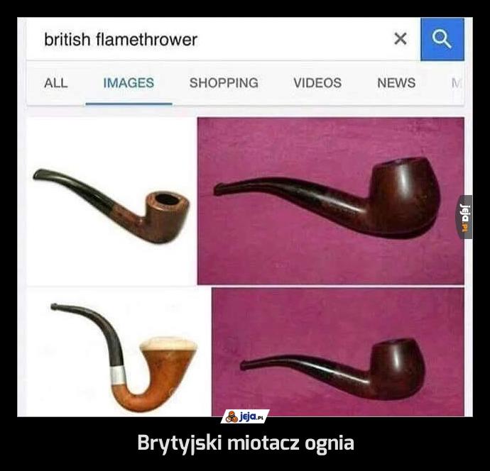 Brytyjski miotacz ognia