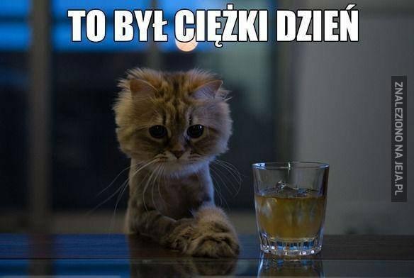 To był ciężki dzień