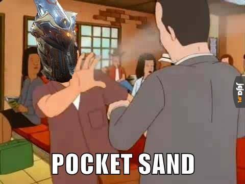 Pocket sand