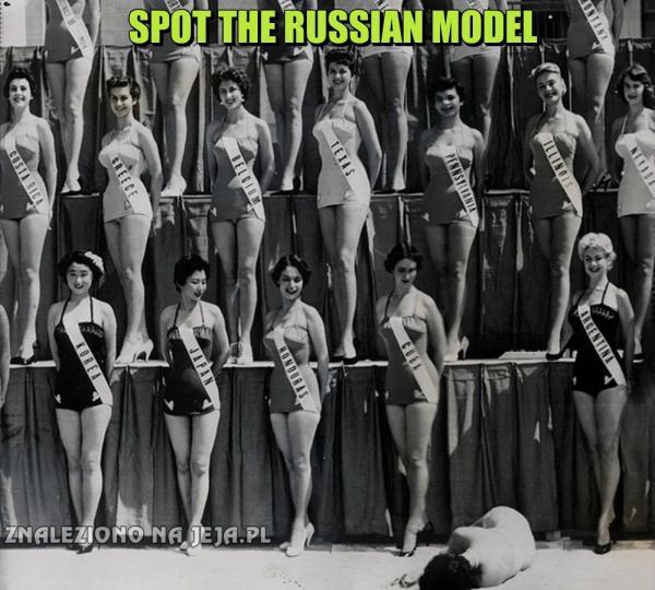 Znajdź rosyjską modelkę