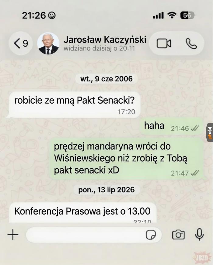Kto by się spodziewał