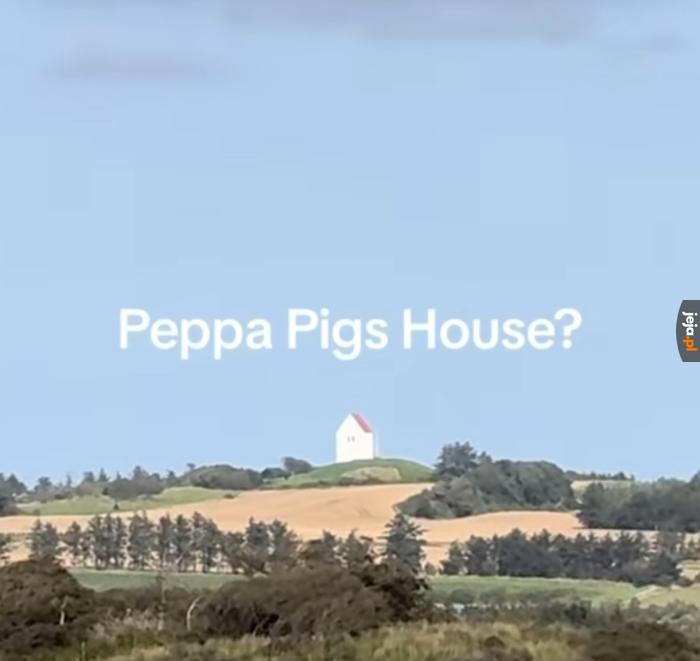 Czy to dom Świnki Peppy?